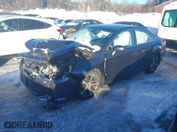 2015 Subaru Legacy 3.6R Limited with VIN 4S3BNEN63F3047762, listed as a IAAI auction lot 41638785 with 95,290 mi miles. Bid and sale history available at carsss.com. Image 2.