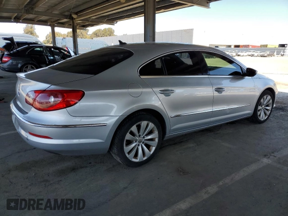 2010 Volkswagen CC Sport with VIN WVWML9AN0AE506066, listed as a Copart auction lot 52041625 with 154,453 mi miles and Salvage Title. Bid and sale history available at carsss.com. Image 3.