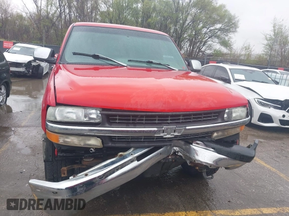 1999 Chevrolet Silverado 1500 LS with VIN 1GCEK14T6XZ153966, listed as a IAAI auction lot 41898476 with 246,792 mi miles. Bid and sale history available at carsss.com. Image 13.