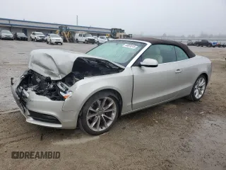 2013 Audi A5 2.0T Premium Plus with VIN WAUJFAFH3DN008816, listed as a Copart auction lot 44824515 with 91,323 mi miles and Salvage Title. Bid and sale history available at carsss.com. Image 1.