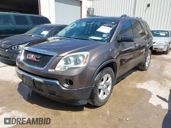 2011 GMC Acadia SL with VIN 1GKKRNED2BJ297121, listed as a IAAI auction lot 42128170 with 130,205 mi miles and . Bid and sale history available at carsss.com. Image 2.