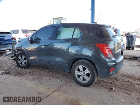 2019 Chevrolet Trax LS with VIN 3GNCJKSB2KL206857, listed as a Copart auction lot 50194705 with 42,367 mi miles and Salvage Title. Bid and sale history available at carsss.com. Image 2.