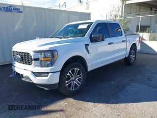 2023 Ford F-150 XL with VIN 1FTEW1CP3PKE07280, listed as a IAAI auction lot 40645630 with 42,474 mi miles and . Bid and sale history available at carsss.com. Image 2.