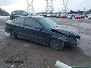 1999 Honda Civic EX with VIN 1HGEJ824XXL071279, listed as a IAAI auction lot 41155444 with 213,786 mi miles. Bid and sale history available at carsss.com. Image 1.