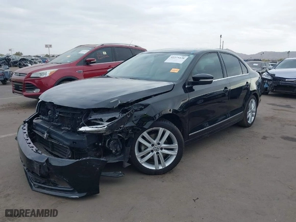 2017 Volkswagen Jetta 1.8T SEL with VIN 3VWL17AJ4HM400210, listed as a IAAI auction lot 41573438 with 70,411 mi miles. Bid and sale history available at carsss.com. Image 2.