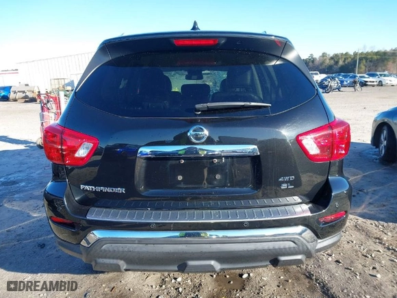2019 Nissan Pathfinder S with VIN 5N1DR2MM1KC583062, listed as a IAAI auction lot 41350148 with NaN miles. Bid and sale history available at carsss.com. Image 16.