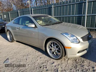 2007 Infiniti G35 Coupe with VIN JNKCV54E57M900489, listed as a Copart auction lot 83647534 with 234,690 mi miles and Salvage Title. Bid and sale history available at carsss.com. Image 4.