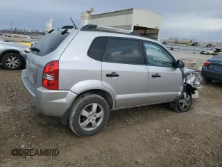2005 Hyundai Tucson GL with VIN KM8JM12B25U064484, listed as a Copart auction lot 87057974 with 88,442 mi miles and Salvage Title. Bid and sale history available at carsss.com. Image 3.