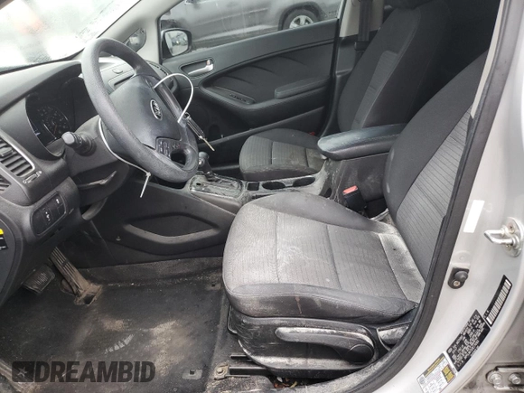 2018 Kia Forte LX with VIN 3KPFL4A72JE174343, listed as a Copart auction lot 82365594 with 128,306 mi miles and Salvage Title. Bid and sale history available at carsss.com. Image 7.