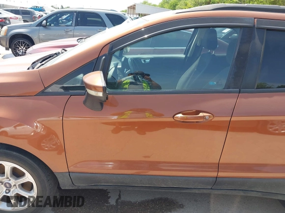 2018 Ford EcoSport SE with VIN MAJ3P1TE9JC212858, listed as a IAAI auction lot 42029732 with 98,869 mi miles and . Bid and sale history available at DreamBid. Image 14.