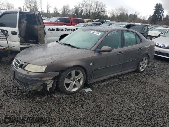 2007 Saab 9-3 with VIN YS3FD49Y571113292, listed as a Copart auction lot 47605575 with 186,823 mi miles and Salvage Title. Bid and sale history available at carsss.com. Image 1.