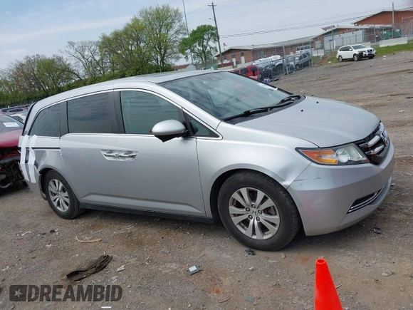 2014 Honda Odyssey EX-L with VIN 5FNRL5H60EB115792, listed as a IAAI auction lot 42064607 with 191,055 mi miles and . Bid and sale history available at carsss.com. Image 13.