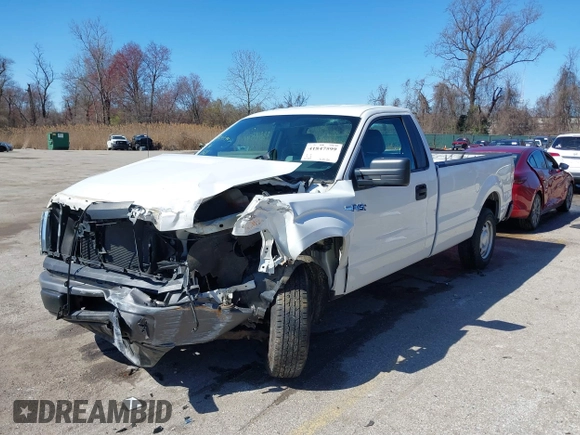 2014 Ford F-150 XL with VIN 1FTMF1CM1EKE41667, listed as a IAAI auction lot 41847599 with 31,671 mi miles and . Bid and sale history available at DreamBid. Image 17.