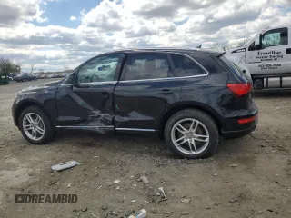 2014 Audi Q5 Premium Plus with VIN WA1CMAFP0EA079029, listed as a Copart auction lot 51653925 with 121,047 mi miles and Salvage title. Bid and sale history available at DreamBid. Image 2.