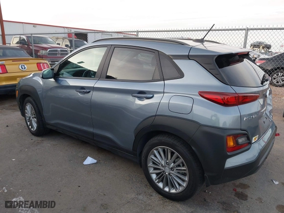 2021 Hyundai Kona SEL with VIN KM8K22AA4MU616767, listed as a IAAI auction lot 40977916 with 83,652 mi miles. Bid and sale history available at carsss.com. Image 14.