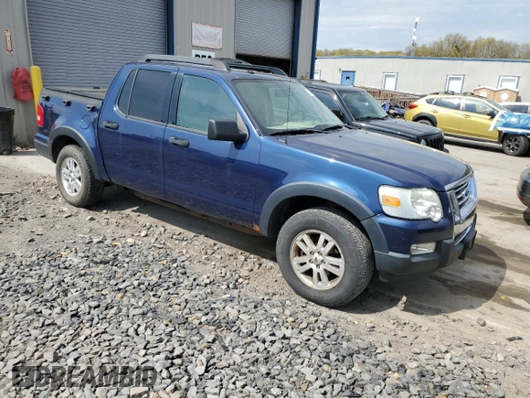2007 Ford Explorer Sport Trac XLT with VIN 1FMEU51K27UA32194, listed as a Copart auction lot 54685355 with 99,879 mi miles and Clean title. Bid and sale history available at DreamBid. Image 4.