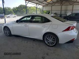 2014 Lexus IS 250 with VIN JTHBF1D23E5003010, listed as a Copart auction lot 63061165 with 88,017 mi miles and Salvage title. Bid and sale history available at DreamBid. Image 2.