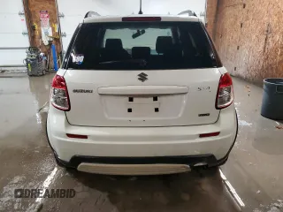 2007 Suzuki SX4 with VIN JS2YB413375100416, listed as a Copart auction lot 41474205 with 156,585 mi miles and Salvage Title. Bid and sale history available at carsss.com. Image 6.