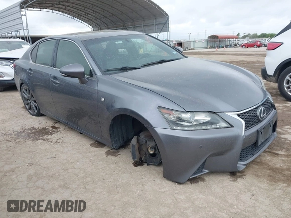 2013 Lexus GS 350 z VIN JTHBE1BL4D5024431, wystawiony jako IAAI lot #42039343 z przebiegiem 129 731 mil mil oraz . Historia ofert i sprzedaży dostępna na DreamBid. Obrazek 1.