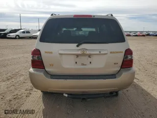 2006 Toyota Highlander with VIN JTEGP21A260119640, listed as a Copart auction lot 44579205 with 164,728 mi miles and Salvage Title. Bid and sale history available at carsss.com. Image 6.