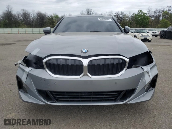 2024 BMW 3 Series 330i xDrive with VIN 3MW89FF09R8E18611, listed as a Copart auction lot 56740085 with 12,140 mi miles and Salvage title. Bid and sale history available at DreamBid. Image 5.