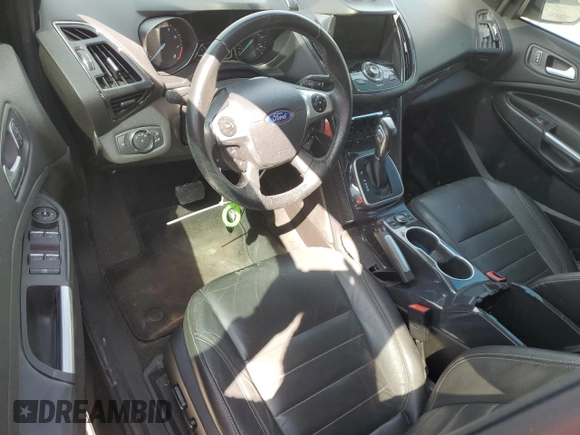 2014 Ford Escape Titanium with VIN 1FMCU0JX6EUA43265, listed as a Copart auction lot 48968585 with 0 mi miles and Clean Title. Bid and sale history available at carsss.com. Image 8.