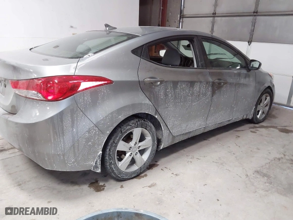 2012 Hyundai Elantra GLS with VIN KMHDH4AE1CU364819, listed as a IAAI auction lot 41618277 with 78,373 mi miles. Bid and sale history available at carsss.com. Image 4.