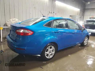 2014 Ford Fiesta SE with VIN 3FADP4BJ2EM220048, listed as a Copart auction lot 48294245 with 40,962 mi miles and Salvage Title. Bid and sale history available at carsss.com. Image 3.