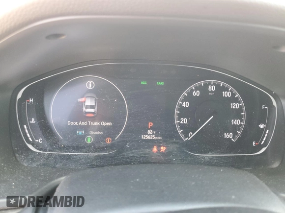 2018 Honda Accord Touring z VIN 1HGCV1F93JA068431, wystawiony jako Copart lot #56170905 z przebiegiem 125 625 mil mil oraz Szkoda całkowita • Salvage title. Historia ofert i sprzedaży dostępna na DreamBid. Obrazek 9.