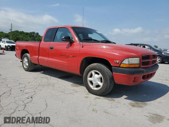 1999 Dodge Dakota SLT z VIN 1B7GL22X6XS243645, wystawiony jako Copart lot #54258675 z przebiegiem 114 362 mil mil oraz Czysty tytuł • Clean title. Historia ofert i sprzedaży dostępna na DreamBid. Obrazek 4.