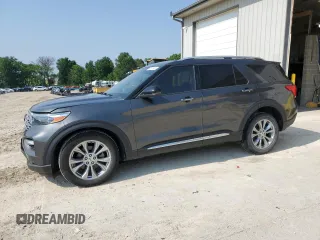 2020 Ford Explorer Limited z VIN 1FMSK8FH0LGB83132, wystawiony jako Copart lot #60361585 z przebiegiem 78 479 mil mil oraz Szkoda całkowita • Salvage title. Historia ofert i sprzedaży dostępna na DreamBid. Obrazek 1.