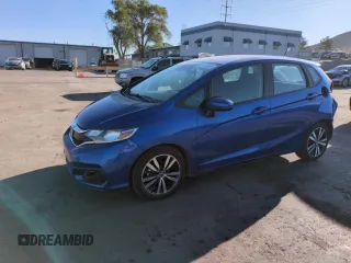 2018 Honda Fit EX with VIN 3HGGK5H82JM712526, listed as a Copart auction lot 57178595 with 99,850 mi miles and Salvage title. Bid and sale history available at DreamBid. Image 1.