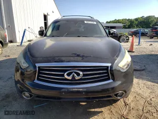 2012 Infiniti FX35 with VIN JN8AS1MW4CM154991, listed as a Copart auction lot 53471755 with 167,418 mi miles and Salvage Title. Bid and sale history available at carsss.com. Image 5.