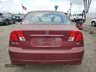 2004 Honda Civic EX with VIN 2HGES26724H639371, listed as a Copart auction lot 54617245 with 88,745 mi miles and Clean Title. Bid and sale history available at DreamBid. Image 6.