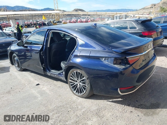2023 Lexus ES with VIN 58ADA1C12PU034148, listed as a IAAI auction lot 41600165 with 40,164 mi miles. Bid and sale history available at carsss.com. Image 3.