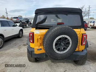 2021 Ford Bronco с VIN 1FMEE5DP6MLA88337, выставлен на аукционе Copart как лот 76057734 с пробегом 31 846 миль миль и Списание • Salvage title. История ставок и продаж доступна на DreamBid. Изображение 6.