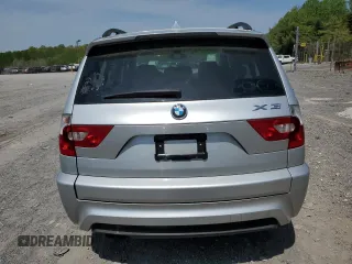 2006 BMW X3 3.0i with VIN WBXPA934X6WG81214, listed as a Copart auction lot 53454085 with 110,599 mi miles and Salvage Title. Bid and sale history available at DreamBid. Image 6.