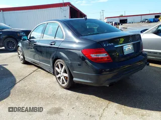 2014 Mercedes-Benz C-Class C 250 Sport with VIN WDDGF4HB1EA958114, listed as a IAAI auction lot 42101249 with 85,100 mi miles. Bid and sale history available at carsss.com. Image 3.