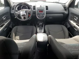 2012 Kia Soul + with VIN KNDJT2A6XC7400914, listed as a Copart auction lot 42729445 with 37,815 mi miles and Salvage Title. Bid and sale history available at carsss.com. Image 8.