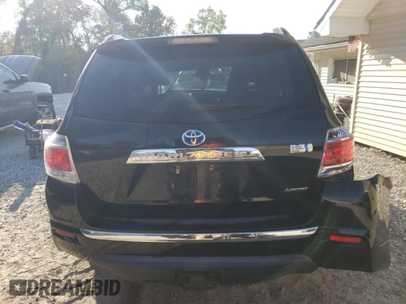 2011 Toyota Highlander Hybrid Limited with VIN JTEDC3EH8B2002266, listed as a Copart auction lot 71565684 with 150,549 mi miles and Salvage Title. Bid and sale history available at carsss.com. Image 6.