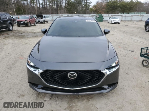 2021 Mazda 3 Preferred with VIN 3MZBPBCM6MM208530, listed as a Copart auction lot 46861595 with 37,599 mi miles and Salvage Title. Bid and sale history available at DreamBid. Image 5.