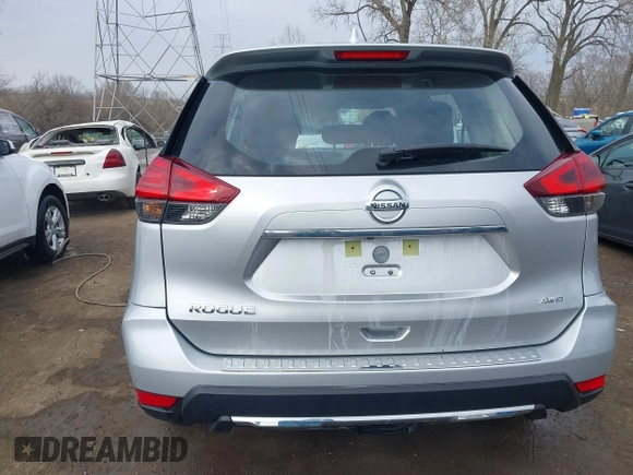 2018 Nissan Rogue SV with VIN KNMAT2MV2JP506306, listed as a IAAI auction lot 41705915 with 141,406 mi miles and . Bid and sale history available at DreamBid. Image 16.