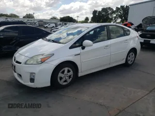 2011 Toyota Prius I with VIN JTDKN3DU1B0303056, listed as a Copart auction lot 56907695 with 214,071 mi miles and Salvage title. Bid and sale history available at DreamBid. Image 1.