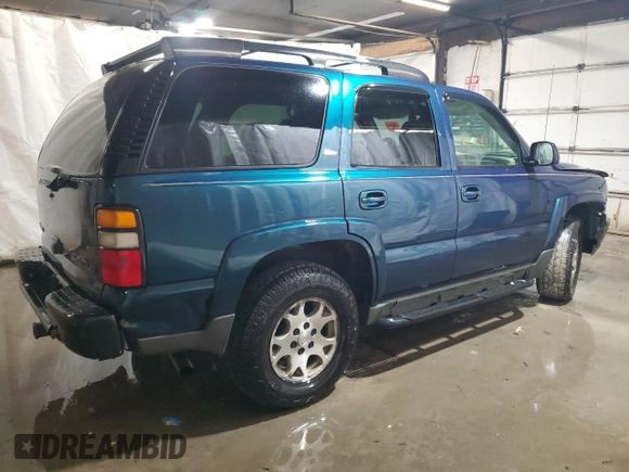 2005 Chevrolet Tahoe LT with VIN 1GNEC13T45R224004, listed as a Copart auction lot 73709734 with 291,156 mi miles and Salvage Title. Bid and sale history available at carsss.com. Image 3.