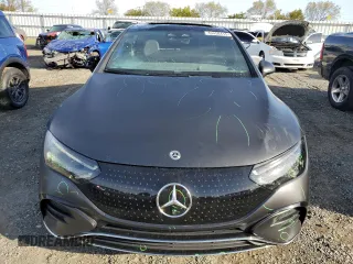 2023 Mercedes-Benz EQE with VIN W1KEG2BB6PF017233, listed as a Copart auction lot 49458415 with 11,636 mi miles and Salvage Title. Bid and sale history available at carsss.com. Image 5.
