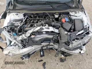 2021 Honda Accord EX-L with VIN 1HGCV1F51MA059843, listed as a Copart auction lot 58051255 with 35,719 mi miles and Salvage title. Bid and sale history available at DreamBid. Image 11.