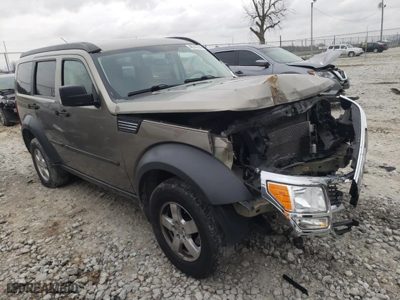 2007 Dodge Nitro SXT with VIN 1D8GU28K87W663653, listed as a Copart auction lot 46747264 with 130,350 mi miles and Non Repairable. Bid and sale history available at carsss.com. Image 4.