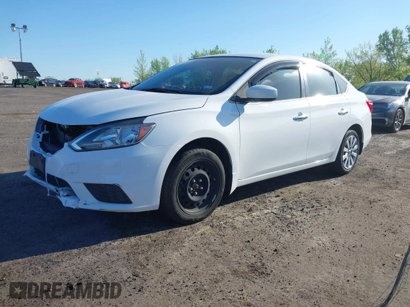 2016 Nissan Sentra SV with VIN 3N1AB7AP4GY297716, listed as a IAAI auction lot 42094043 with 107,581 mi miles and . Bid and sale history available at DreamBid. Image 2.