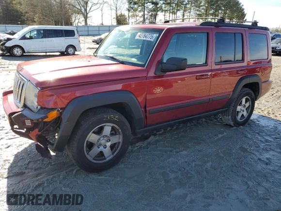 2009 Jeep Commander Sport with VIN 1J8HH48K49C558169, listed as a Copart auction lot 42784775 with 191,488 mi miles and Salvage title. Bid and sale history available at DreamBid. Image 1.