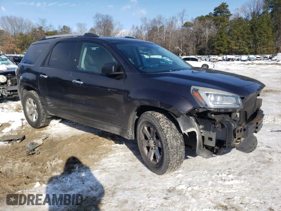 2013 GMC Acadia SLE with VIN 1GKKRNED7DJ239783, listed as a Copart auction lot 87464334 with Not Provided miles and Salvage Title. Bid and sale history available at carsss.com. Image 4.
